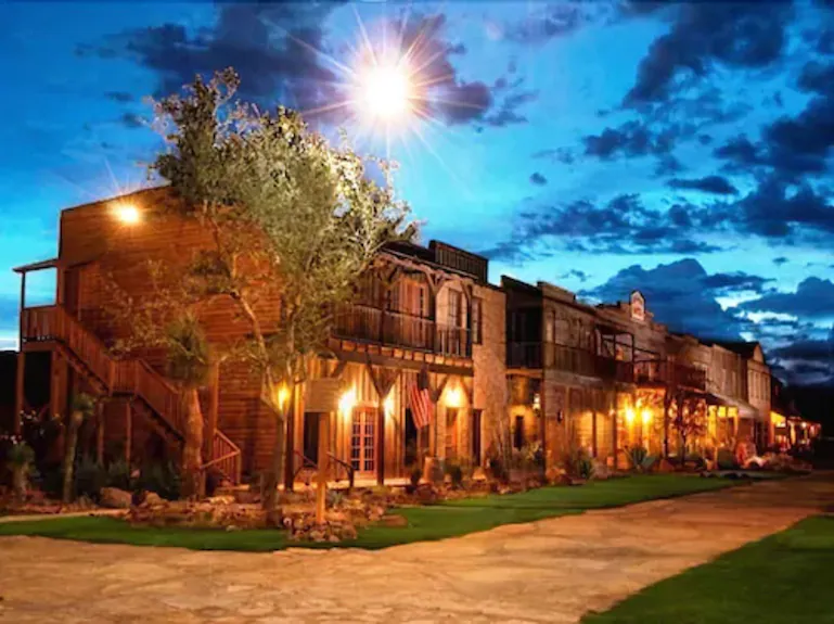 Lajitas Golf Resort at night