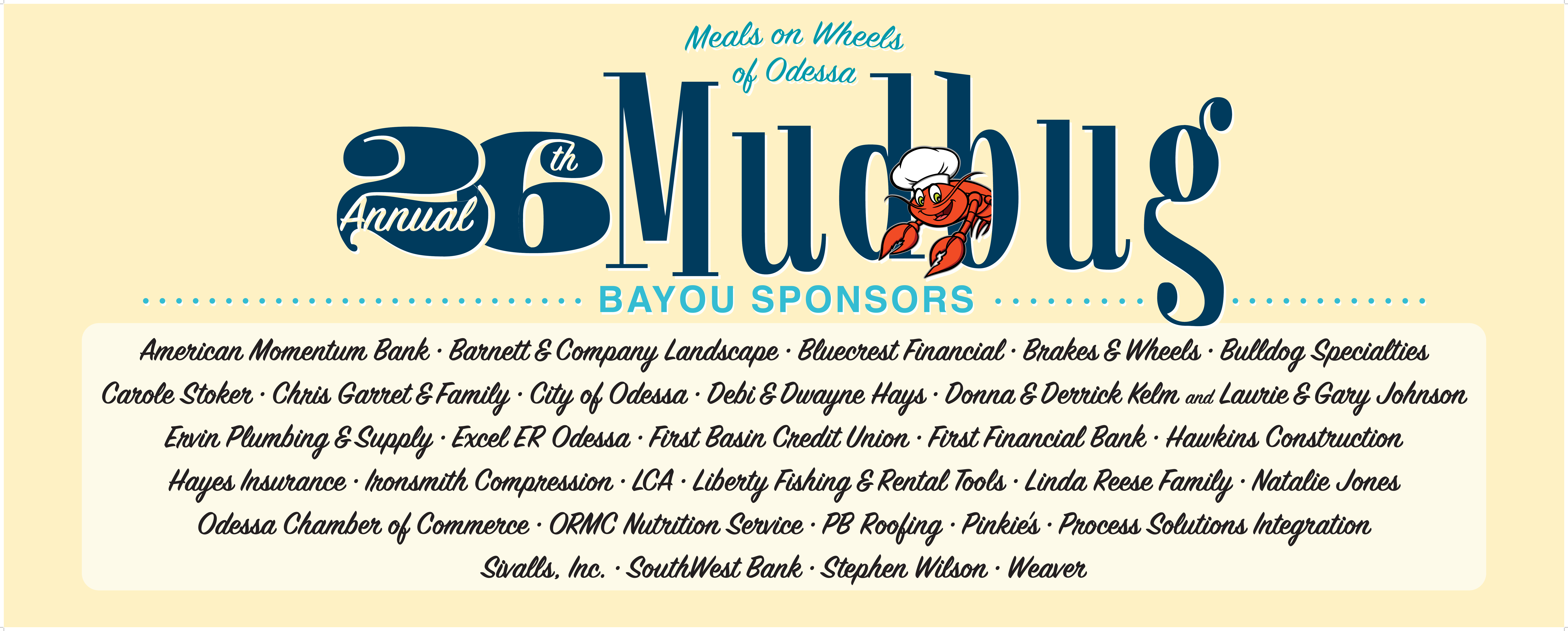 Bayou Sponsors