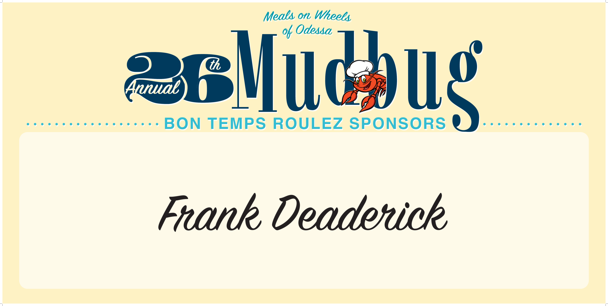 Frank Deaderick